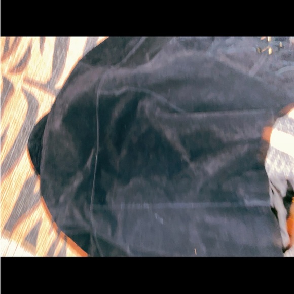 Black Suede Rock n Roll Leather Jacket - Picture 10 of 11